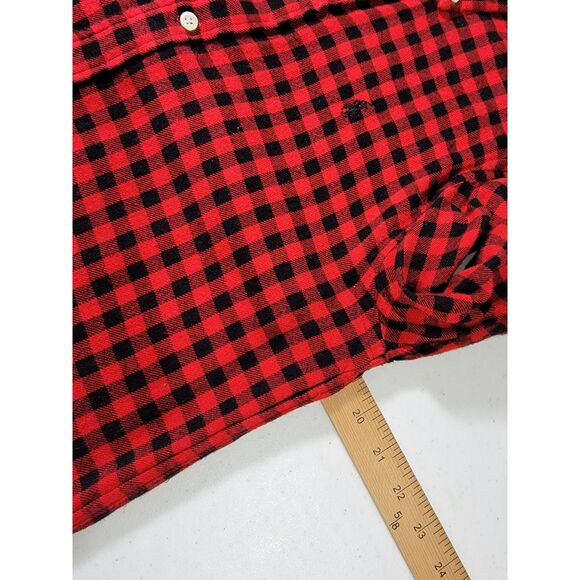 Ralph Lauren Men's Red Flannel Shirt - Small - Picture 6 of 9